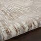 Nourison Metallic 8" x 10" Grey Mocha and Gold Area Rug, , large
