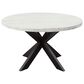 Steve Silver Xena Dining Table in White and Ebony - Table Only, , large