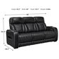 Ashley Boyington Power Reclining Sofa in Black, , large
