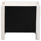 Baxton Studio Laria 2-Drawer Upholstered Nightstand in White, , large