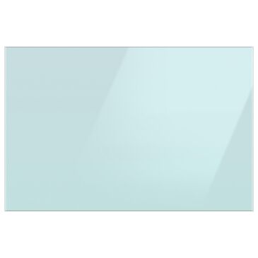 Samsung Bespoke 3-Door French Door Refrigerator Bottom Panel in Morning Blue Glass, , large