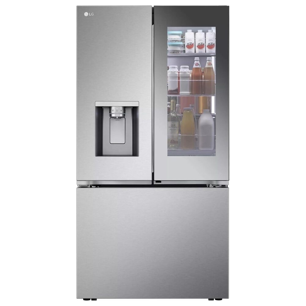 LG 2-Piece Kitchen Package with 26 Cu. Ft. French Door Refrigerator and Bar Handle Dishwasher in Stainless Steel, , large