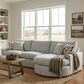 Soundscape 3-Piece Sectional in Pumice, , large