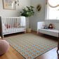 Dalyn Rug Company Marlo 3" x 5" Orange Indoor/Outdoor Area Rug, , large