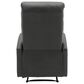 Lumisource Dormi Manual Recliner in Black, , large
