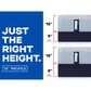 Sealy Kinney Medium Hybrid King Mattress with Low Profile Box Springs, , large