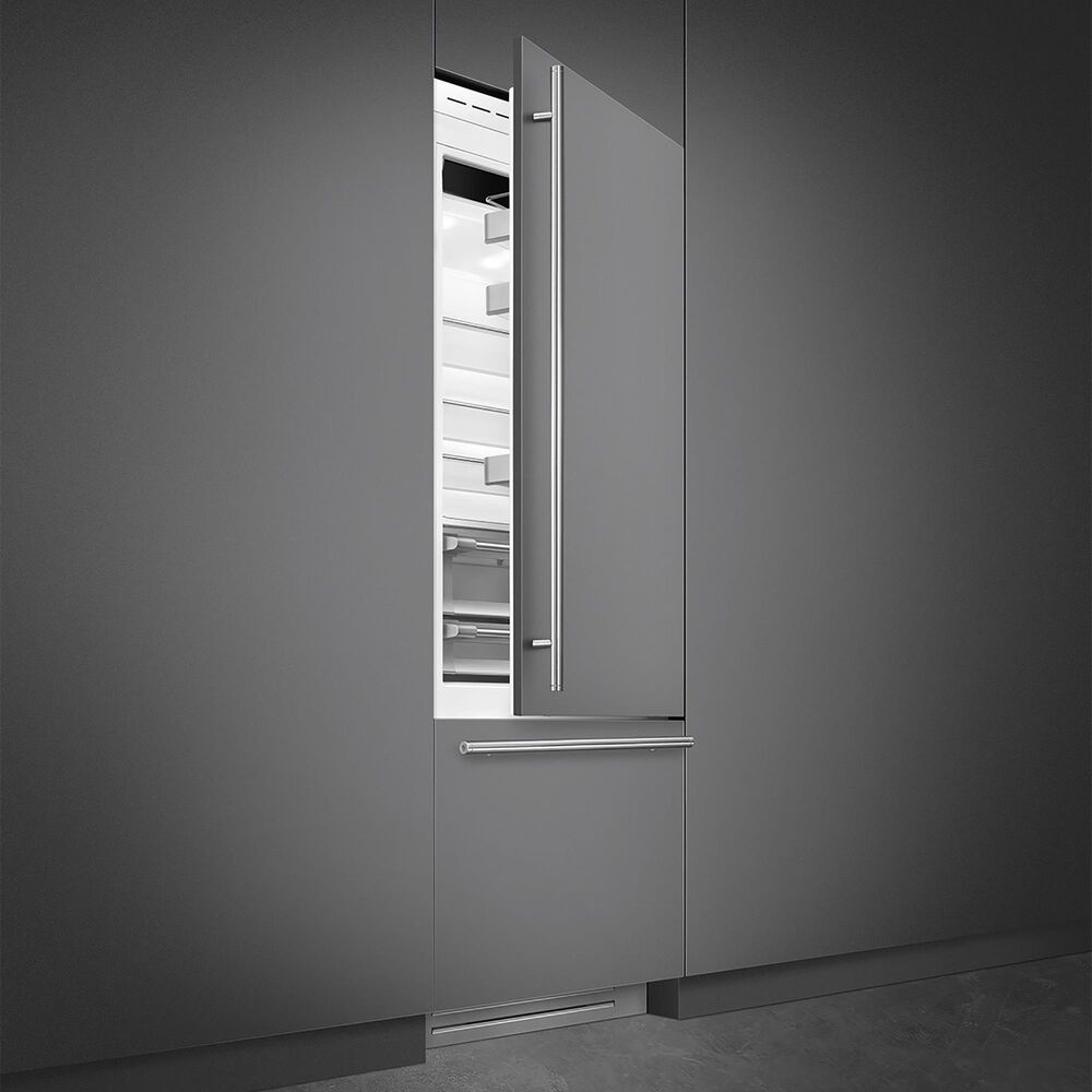 SMEG 15.54 Cu. Ft. Built-In Bottom Mount Refrigerator in Panel Ready, , large