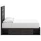 Ashley Hollivern Full Panel Storage Bed  in Dark Gray, , large