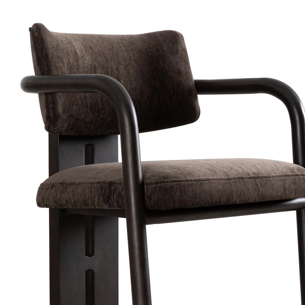 Armen Living Aaliyah 26" Counter Height Stool in Espresso, , large