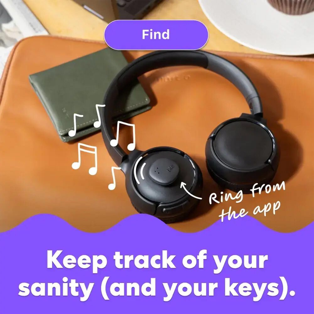 Tile by Life360 Tile Sticker - Bluetooth Tracker - Black, , large