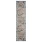 Safavieh Aria ARA119E 2" x 6" Beige and Blue Runner, , large