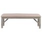 Linon Home Decor Turino Padded Dining Bench in Weathered Grey, , large