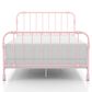 Furniture of America Wren Full Spindle Kids Bed in Pink, , large