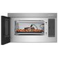 KitchenAid 2-Piece Kitchen Package with 30" Slide-In Smart Electric Range and 30" Over-the-Range Microwave Oven in PrintShield Stainless Steel, , large