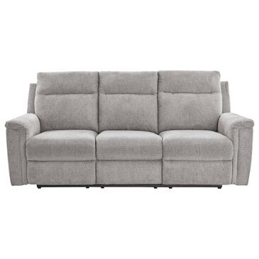 Ashley Barnsana Power Reclining Sofa in Ash, , large