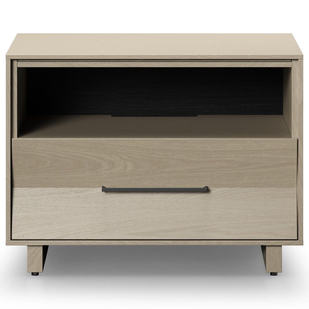 BDI Kava 4-Piece Queen Bedroom Set in Washed Oak, , large