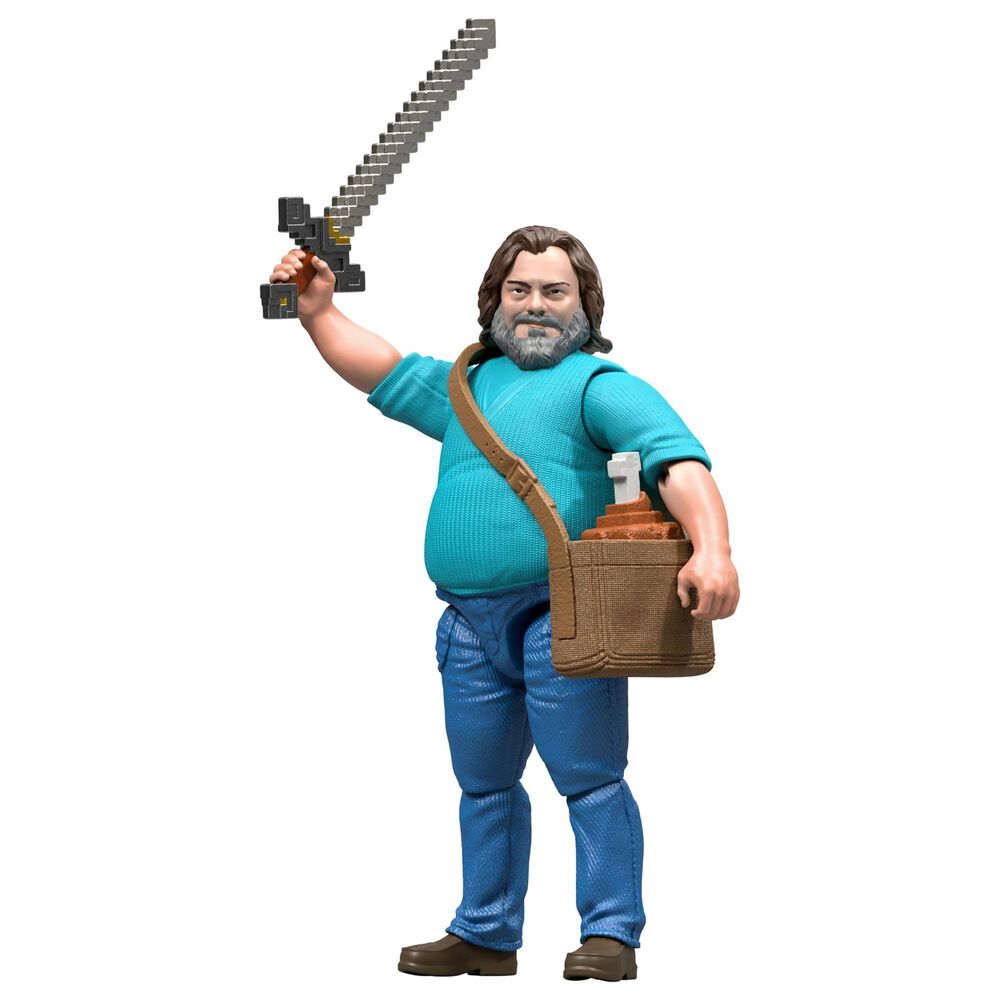 Minecraft A Minecraft Movie - 4&quot; Steve Action Figure in Multicolor, , large