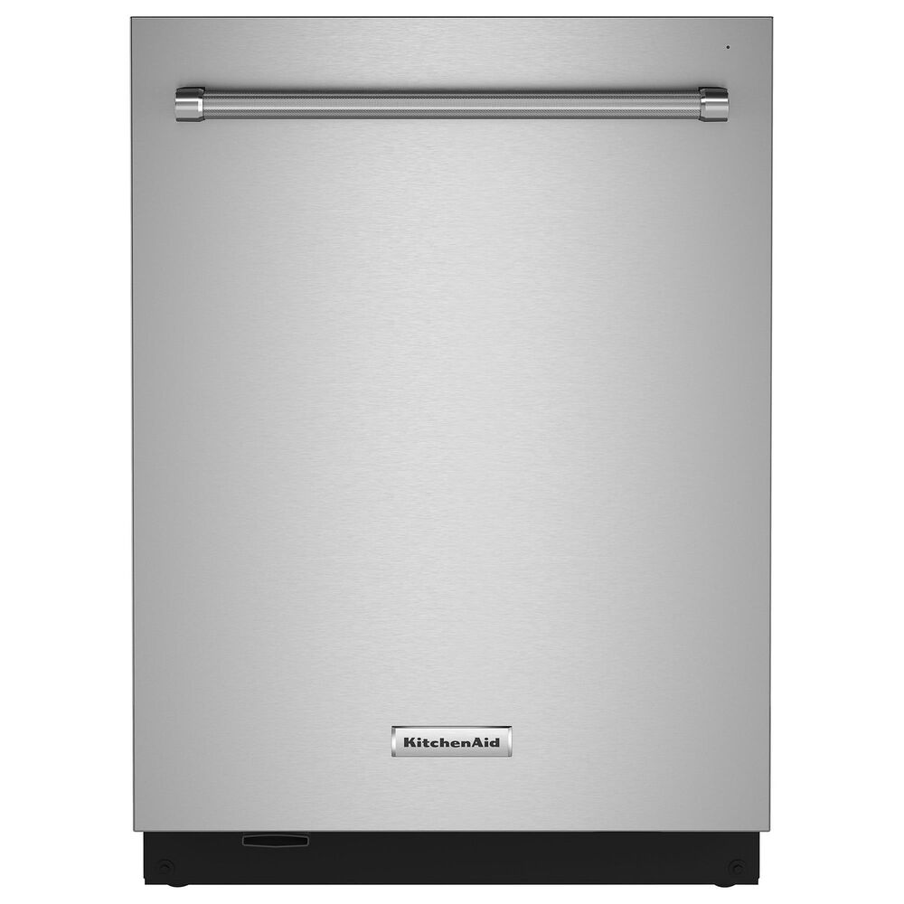 KitchenAid 44 dBA Built-In Bar Handle Dishwasher with FreeFlex 3rd Rack and Top Control in PrintShield Stainless Steel, , large
