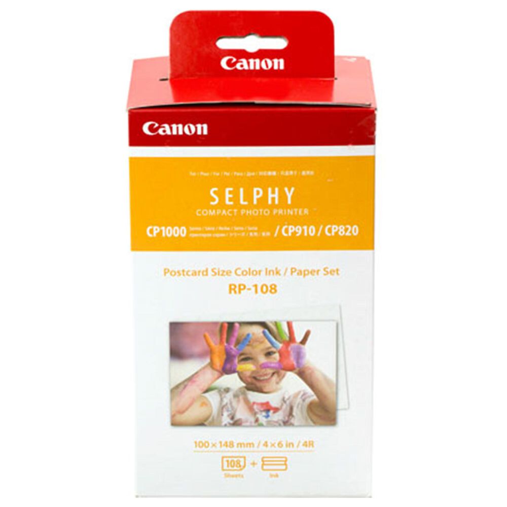 Canon RP-108 High Capacity Color Ink/Paper Set, , large