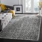 Safavieh Marbella 4" x 6" Dark Grey and Ivory Area Rug, , large