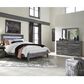 Signature Design by Ashley Baystorm 3 Piece Queen Bedroom Set in Gray, , large