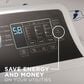 GE Appliances 7.4 Cu. Ft. Electric Dryer with Sensor Dry in Diamond Gray, , large