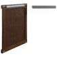 James Martin Kinnsden 30" Rectangular Mirror in Sable Oak, , large