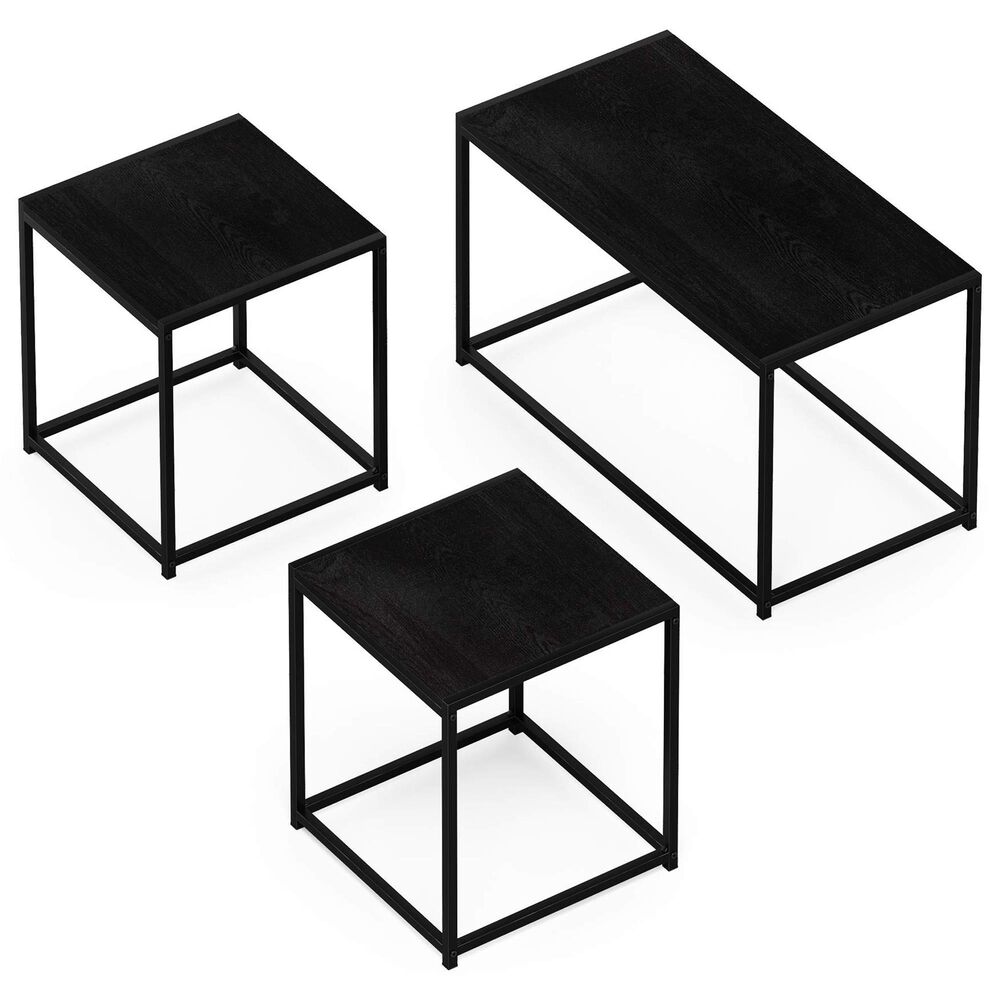 HOMLUX 3-Piece Table Set in Americano, , large