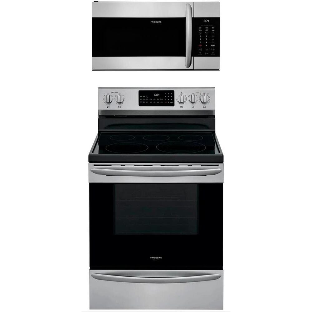 Frigidaire Gallery 2-Piece Kitchen Package with 30"" Electric Range in Stainless Steel, , large