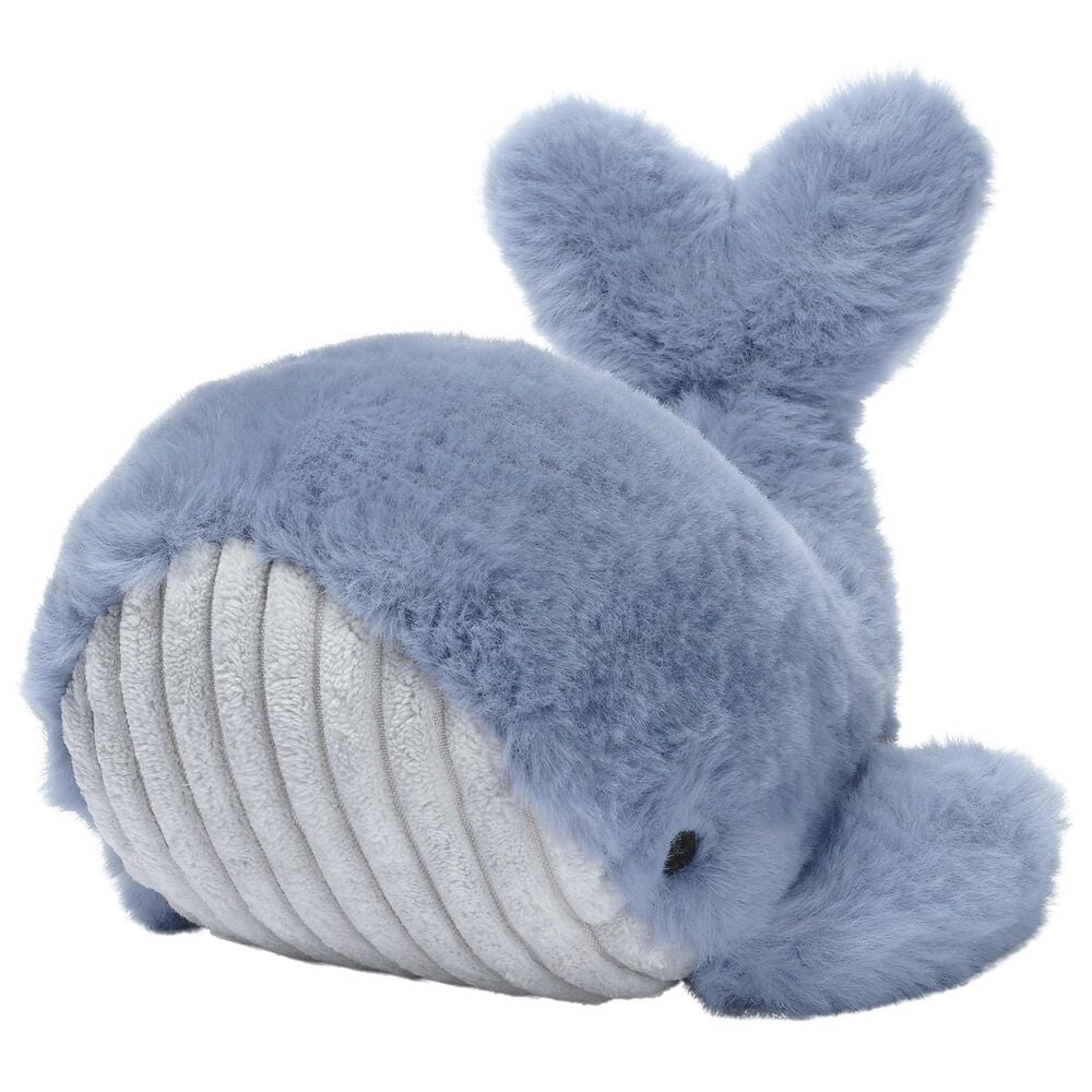 Lambs and Ivy Bubbles and Squirt Soft Plush Whale Stuffed Animal in Blue, , large