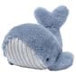 Lambs and Ivy Bubbles and Squirt Soft Plush Whale Stuffed Animal in Blue, , large