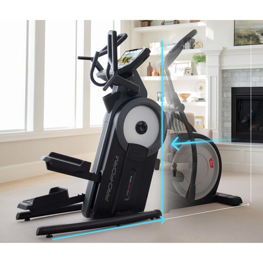 ProForm Pro HIIT H14 Elliptical in Black NFM
