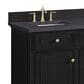 James Martin Vanities Lorelai 60" Double Vanity in Black Onyx with 3 cm Charcoal Soapstone Quartz Top, , large