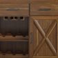 Golden Wave Furniture Darby 3-Drawer Sideboard in Acorn Brown, , large