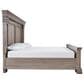 Millenium Blairhurst King Panel Bed in Light Grayish Brown with LED Lights, , large