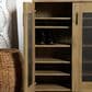 Coaster Bristol 6-Shelf Shoe Cabinet in Golden Oak, , large