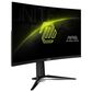 MSI 31.5" 4K UHD 160Hz Curved Gaming Monitor in Metallic Black, , large