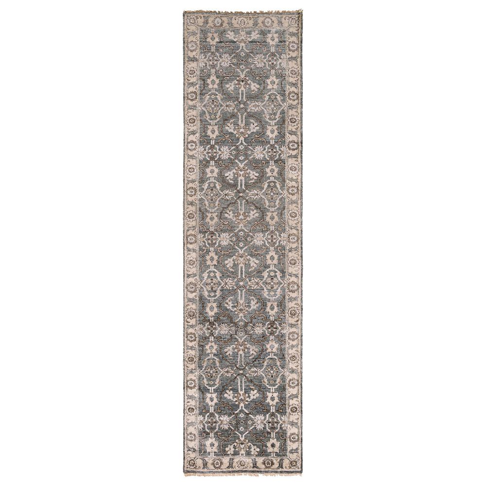 Surya Theodora 3" x 12" Gray, Slate and Dark Brown Runner, , large