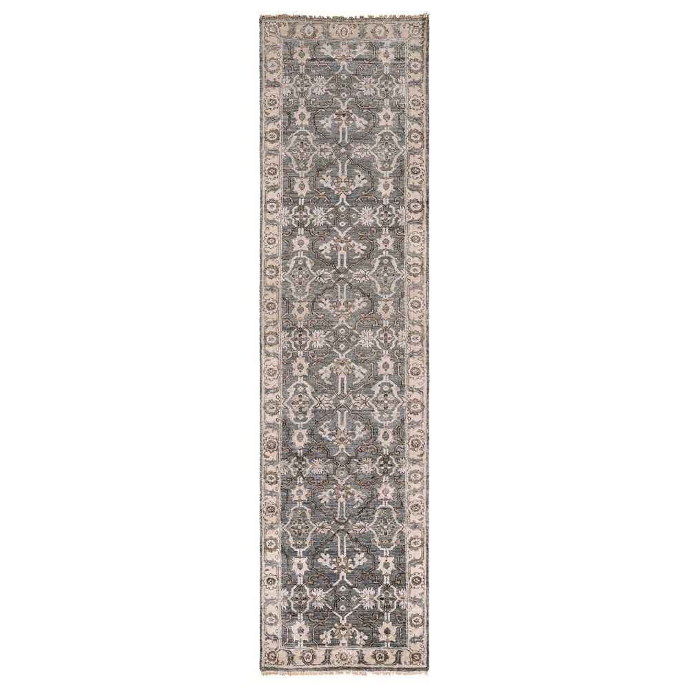 Surya Theodora 3" x 12" Gray, Slate and Dark Brown Runner, , large