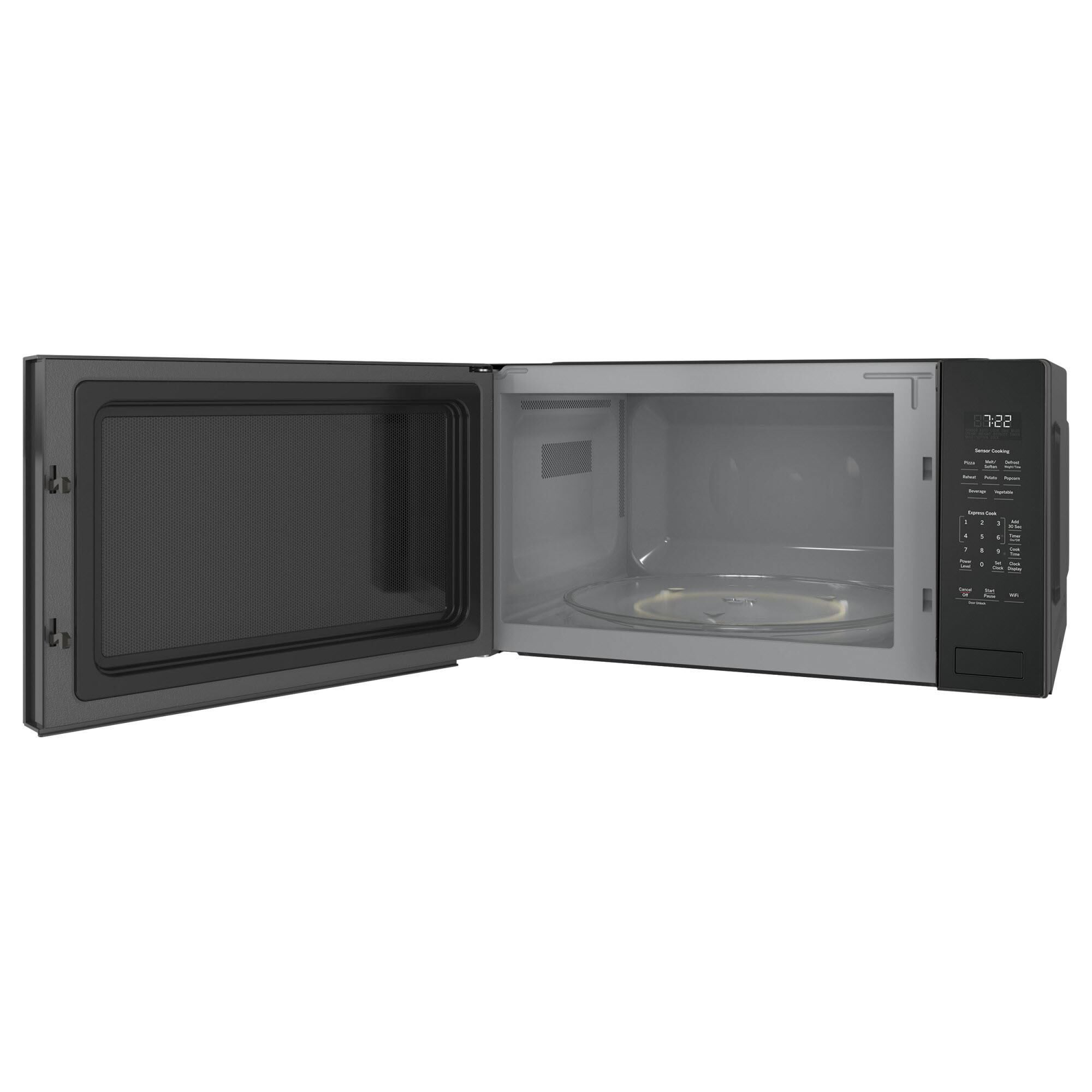 GE Profile 2.2 Cu. Ft. Built-In Sensor Microwave Oven in Dark Dorian