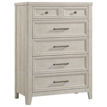 Hawthorne Furniture Carlson 6-Drawer Chest in Washed Linen, , large