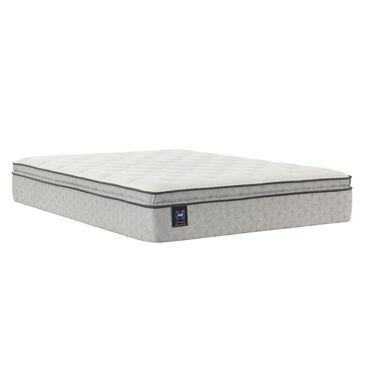 Sealy Essentials Hayward Plush Euro Pillow Top Queen Mattress, , large