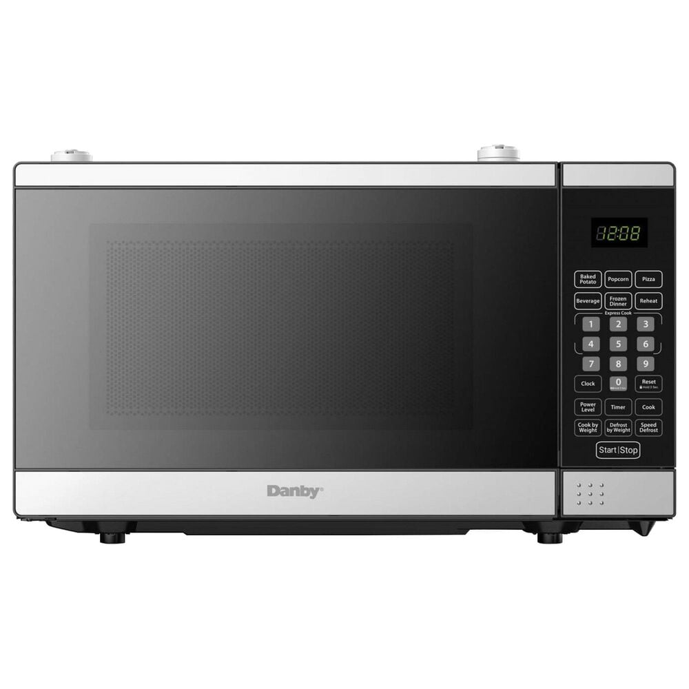Danby 0.7 Cu.Ft. Countertop Microwave in Stainless Steel, , large
