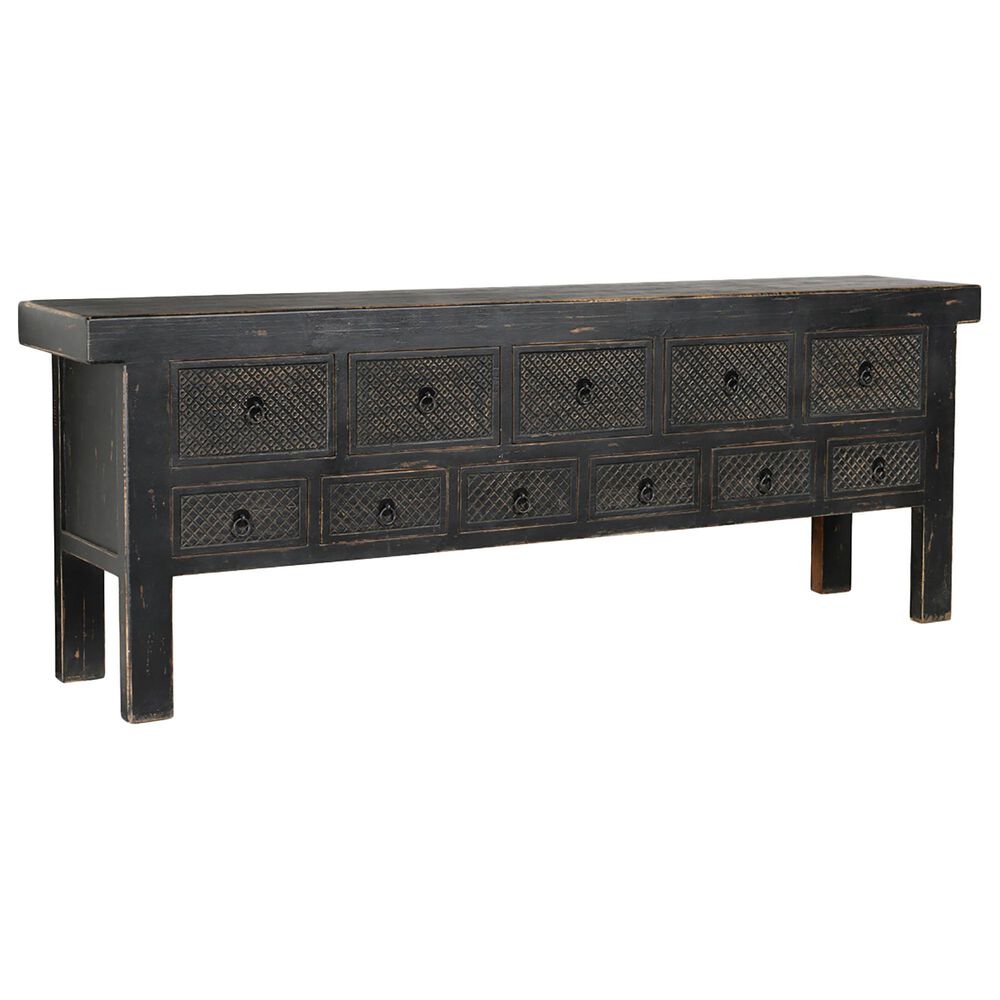Classic Home Lahey Console Table in Black, , large