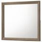Crown Mark Valor Dresser Mirror in Light Brown, , large