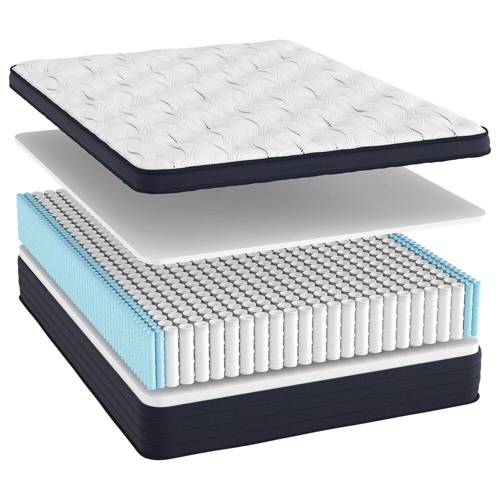 Southerland Shasta Medium Euro Top Full Mattress with Plateau Platform Base, , large