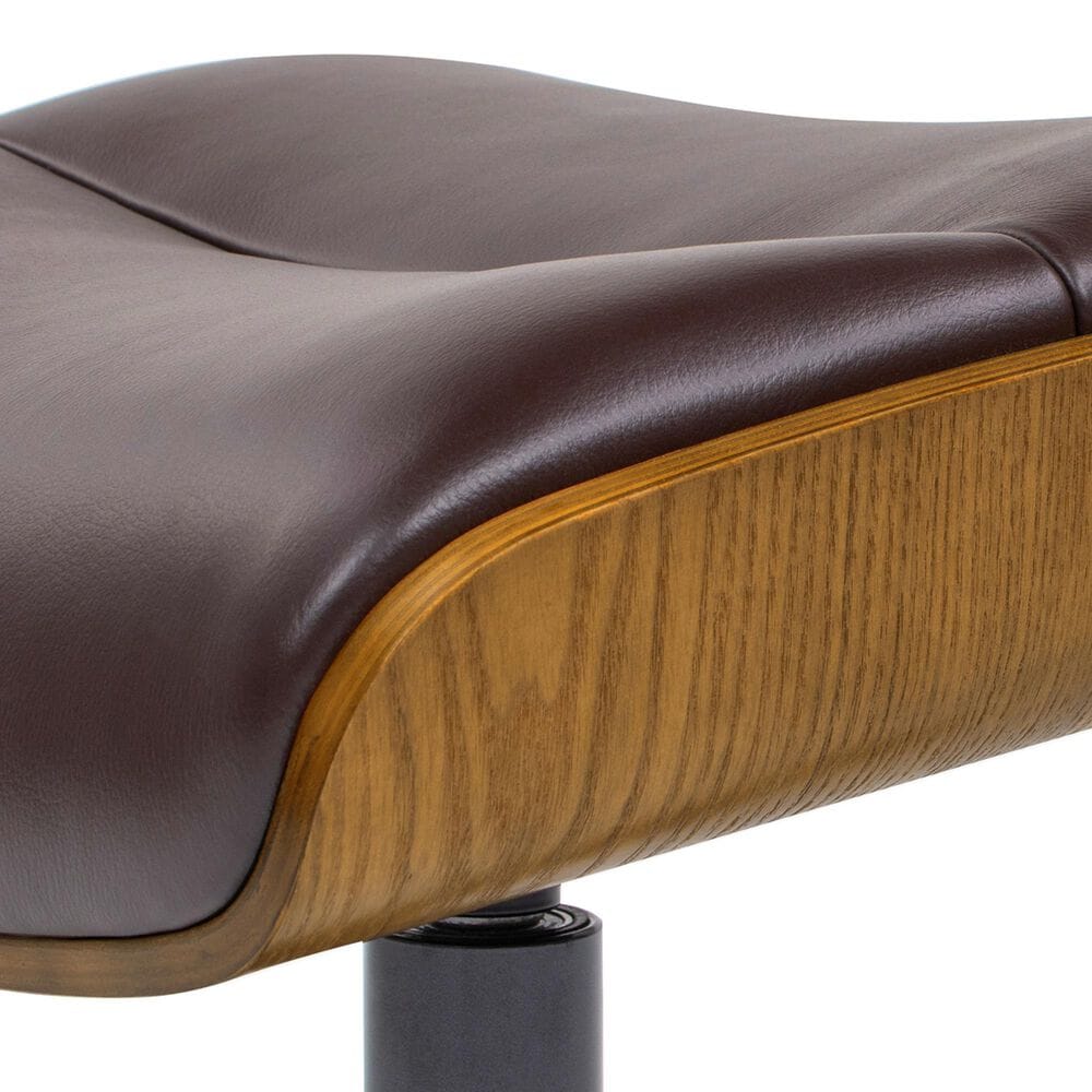 Jennifer Taylor Home Jovan Ottoman in Cacao Espresso, , large