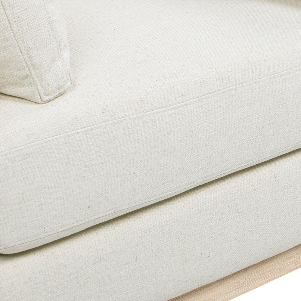 Jennifer Taylor Home Knox Accent Arm Chair in Flax White, , large