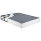 Hearth and Haven Queen Foundation with Textured Fabric Cover, , large