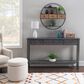 Linon Home Decor Sadie Console Table in Distressed Dark Grey, , large